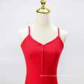 Rib Knit Tank Top Fabric